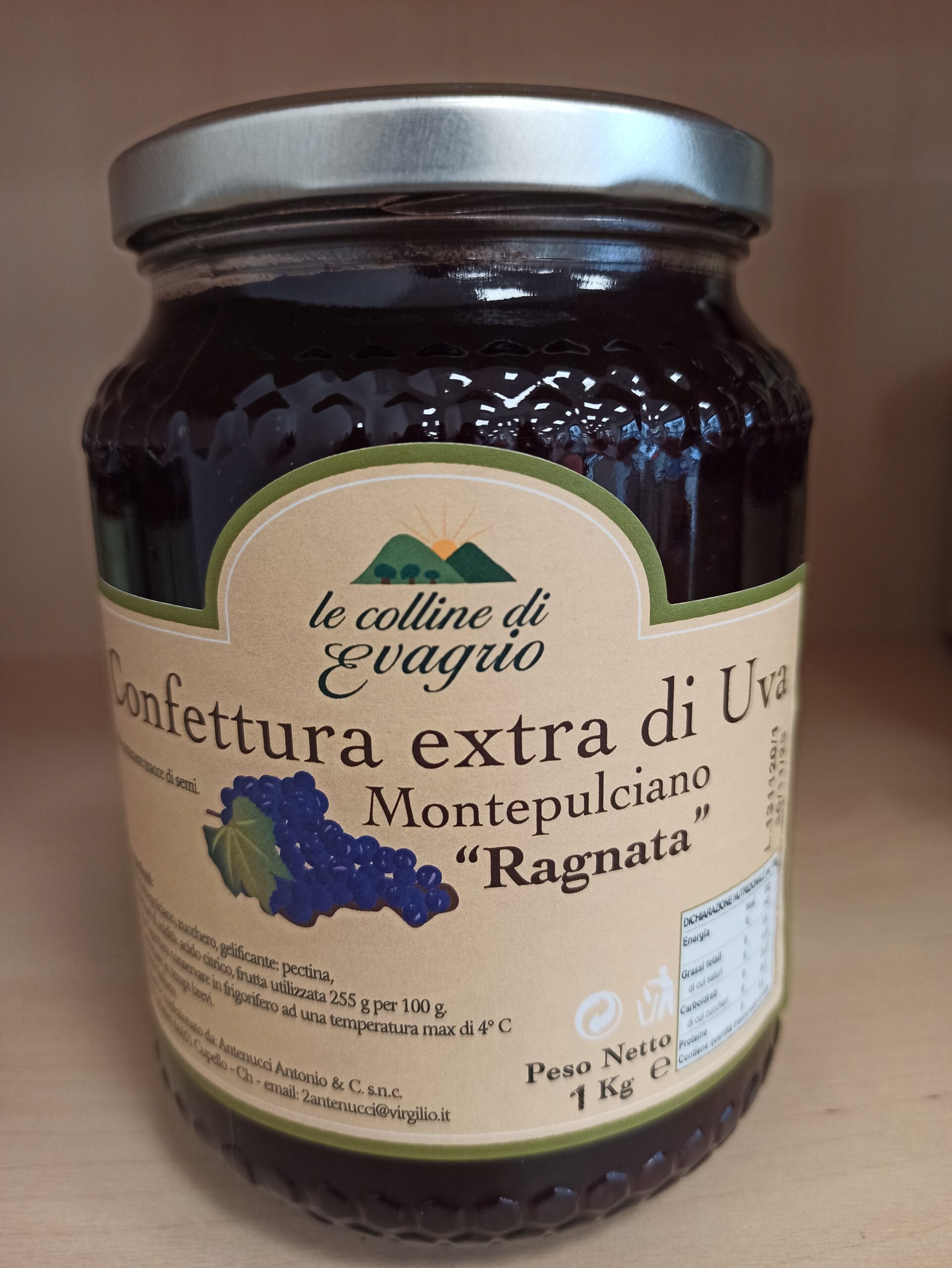 Confettura Extra Di Uva Montepulciano Ragnata Gerarda And Marcello 6936